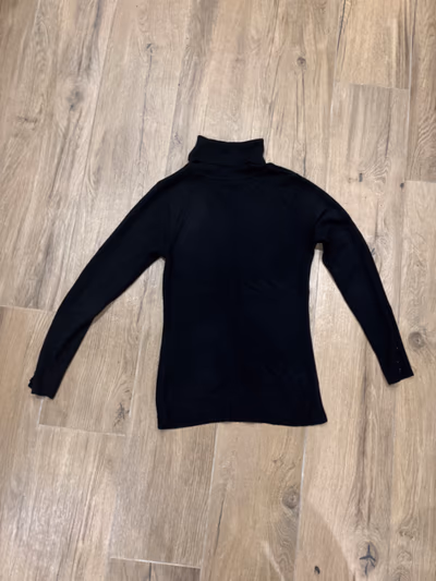 Black Long Sleeve Roll Neck Top by Primark  — pre-loved on Thrifted.mt