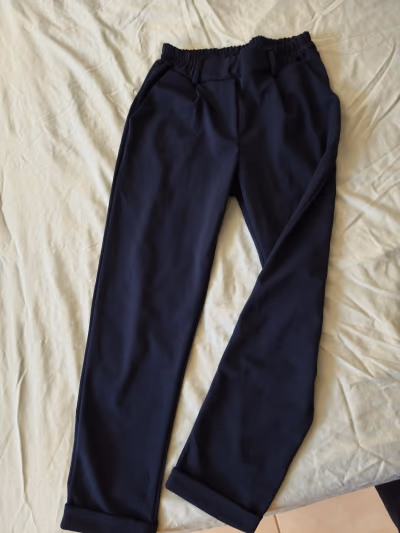 Navy Blue Work Trousers by Unknown — pre-loved on Thrifted.mt