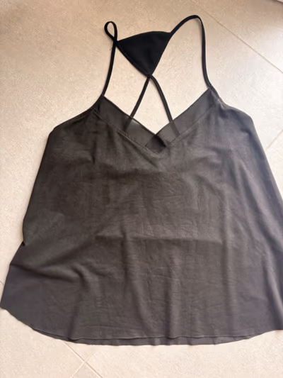 Mango Black Cami Top by Mango — pre-loved on Thrifted.mt
