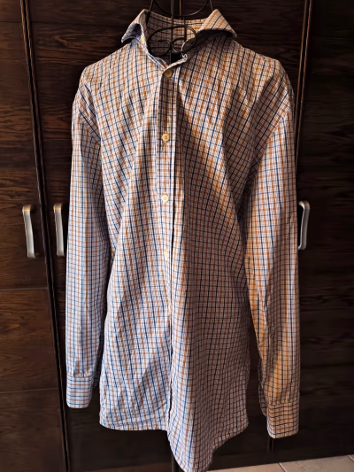 Camicia elegante a quadri di Gagliardi by Gagliardi — pre-loved on Thrifted.mt