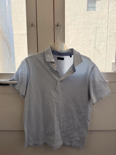 Gagliardi Light Blue Polo Shirt by Gagliardi — pre-loved on Thrifted.mt