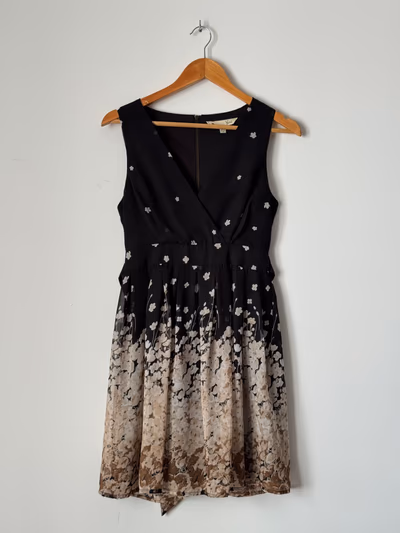 Floral Print Sleeveless Dress