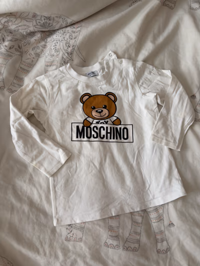 Baby Moschino Bear Top by Moschino — pre-loved on Thrifted.mt