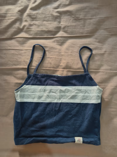 Pull&Bear striped crop top by Pull&Bear — pre-loved on Thrifted.mt