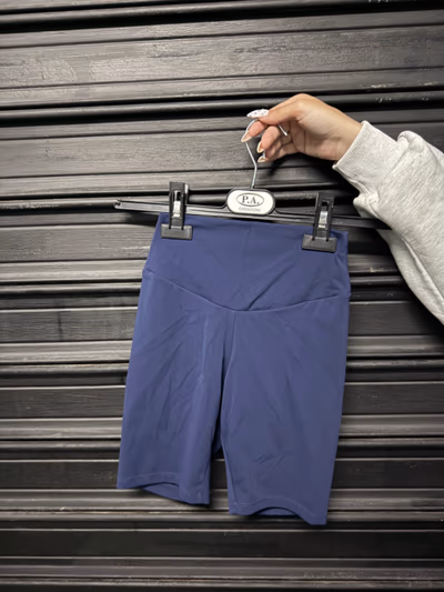 Oysho Navy Blue Cycling Shorts