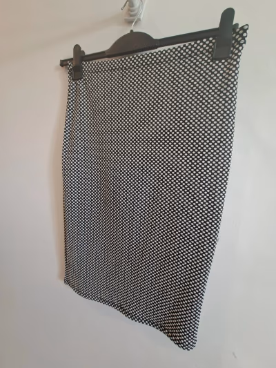 Black and white polka-dot skirt by Atmosphere — pre-loved on Thrifted.mt
