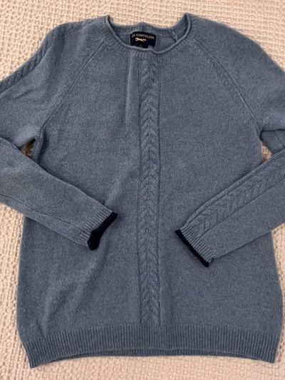 Cable Detail Crew Neck — pre-loved on Thrifted.mt