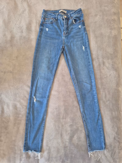 Blue Skinny Denim Jeans by Denim Co. — pre-loved on Thrifted.mt