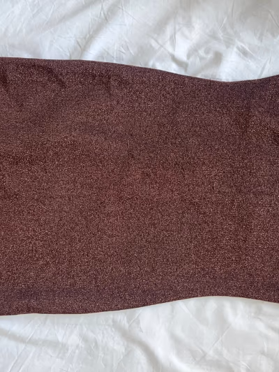 Sparkly brown mini dress by H&M — pre-loved on Thrifted.mt