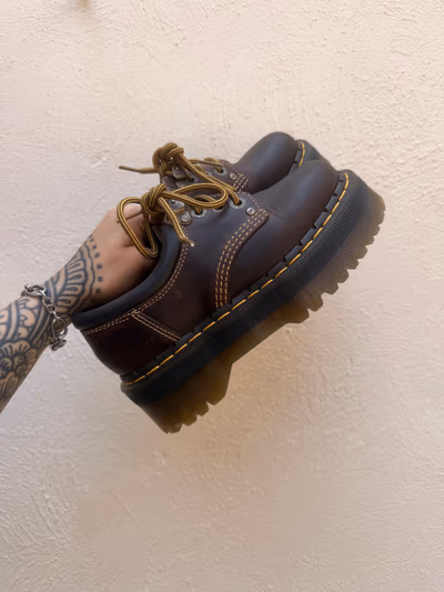 Dr Martens 8053 Crazy Horse Platform Shoes by Dr. Martens — pre-loved on Thrifted.mt