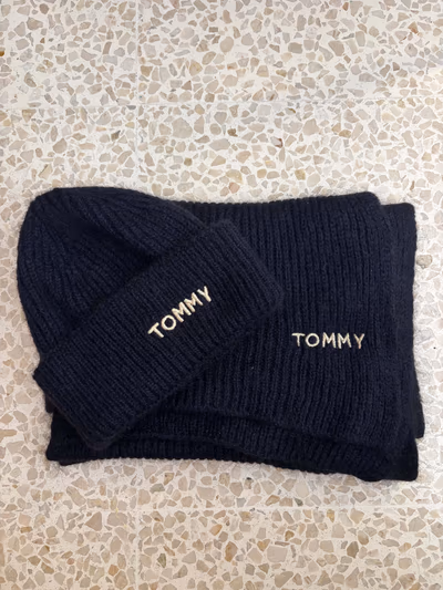 Pure wool Tommy Hilfiger Ribbed Winter Set by Tommy Hilfiger — pre-loved on Thrifted.mt