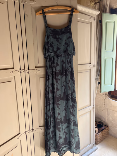 Tie-dye print maxi dress by Zara — pre-loved on Thrifted.mt