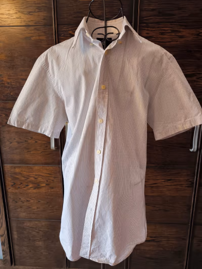 Camicia a maniche corte a quadri Gagliardi by Gagliardi — pre-loved on Thrifted.mt