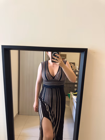 Zara Striped Maxi Dress by Zara — pre-loved on Thrifted.mt