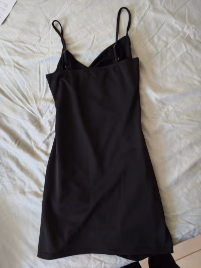 Black Slip Dress by SHEIN — pre-loved on Thrifted.mt