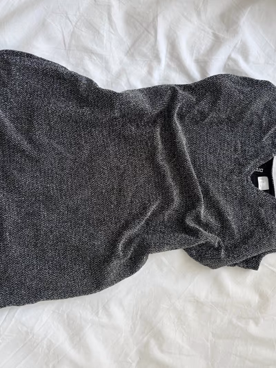 Sparkly black mini party dress by H&M — pre-loved on Thrifted.mt