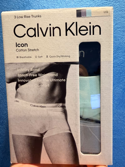 Calvin Klein Low Rise Trunks by Calvin Klein — pre-loved on Thrifted.mt
