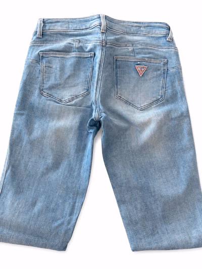 Guess Light Blue Denim Jeans — pre-loved on Thrifted.mt
