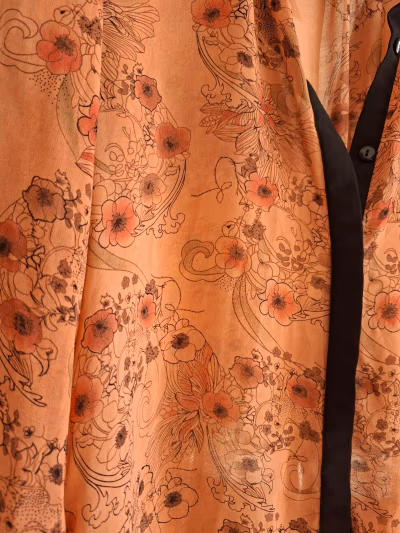 Floral Button-Up Long Sleeve Blouse by Miss Selfridge — pre-loved on Thrifted.mt