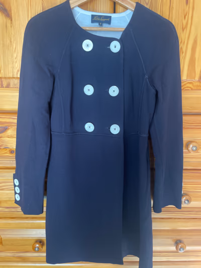 Double Breasted Wool Dress by Luisa Spagnoli — pre-loved on Thrifted.mt
