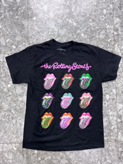 Rolling Stones graphic print t-shirt by The Rolling Stones — pre-loved on Thrifted.mt