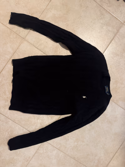 Black Polo Ralph Lauren jumper by Polo Ralph Lauren — pre-loved on Thrifted.mt
