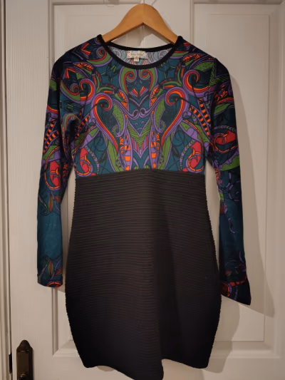 Baba Design Patterned Mini Dress by Baba Design — pre-loved on Thrifted.mt