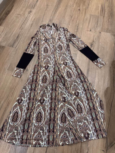 Paisley Print Long Sleeve Dress by Paul Smith — pre-loved on Thrifted.mt