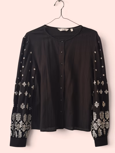 And Other Stories Embroidered Blouse by & Other Stories — pre-loved on Thrifted.mt