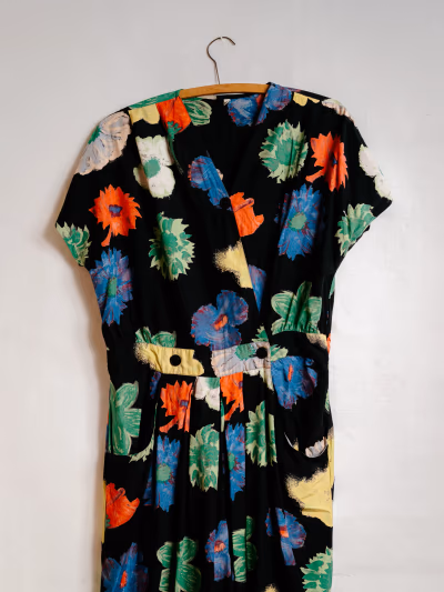 Vintage JUMPSUIT with POCKETS. — pre-loved on Thrifted.mt