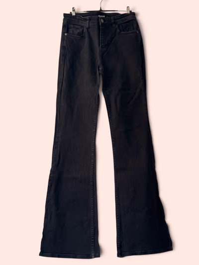 Desigual Black Slim Flare Jeans by Desigual — pre-loved on Thrifted.mt