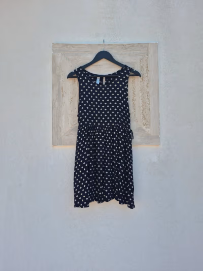 Gold & Silver Printed Mini Dress by Gold & Silver — pre-loved on Thrifted.mt