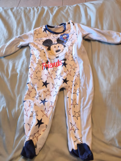 Mickey Mouse Baby Sleepsuit by Disney — pre-loved on Thrifted.mt