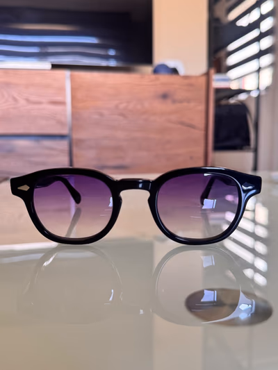 Moscot Black Frame Sunglasses 46mm by Moscot — pre-loved on Thrifted.mt