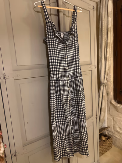 Gingham check button-down dress by Next — pre-loved on Thrifted.mt