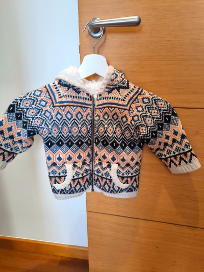 Aztec Fleeced Boys Jacket by Sfera — pre-loved on Thrifted.mt