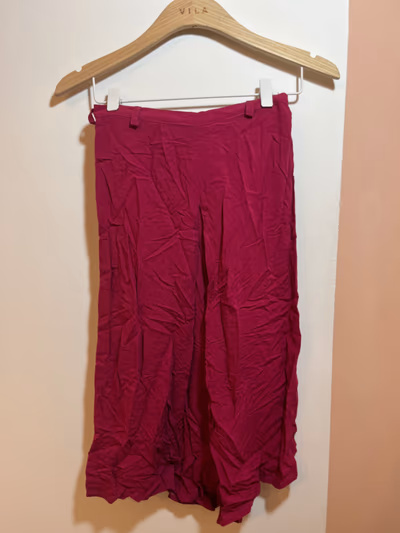 Vila Pink Wide Leg Trousers by Vila — pre-loved on Thrifted.mt