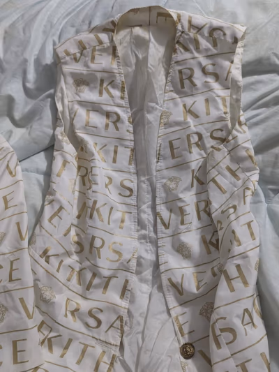 Versace x Kith monogram vest — pre-loved on Thrifted.mt