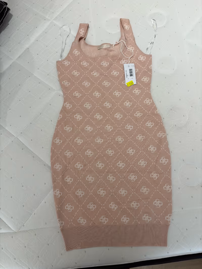 Guess Monogram Knit Mini Dress by Guess — pre-loved on Thrifted.mt