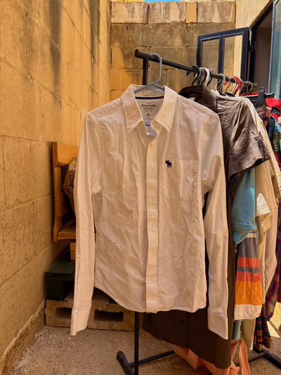 Classic White Cotton Shirt