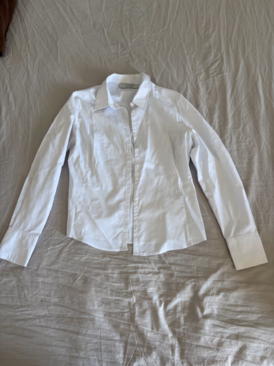 Classic White Collared Shirt by PRIMARK — pre-loved on Thrifted.mt