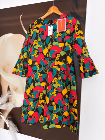 La DoubleJ Floral Print Minidress by La DoubleJ — pre-loved on Thrifted.mt