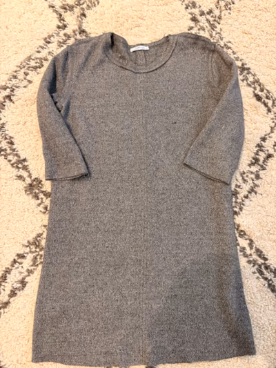 Grey Knit Mini Dress by Zara — pre-loved on Thrifted.mt