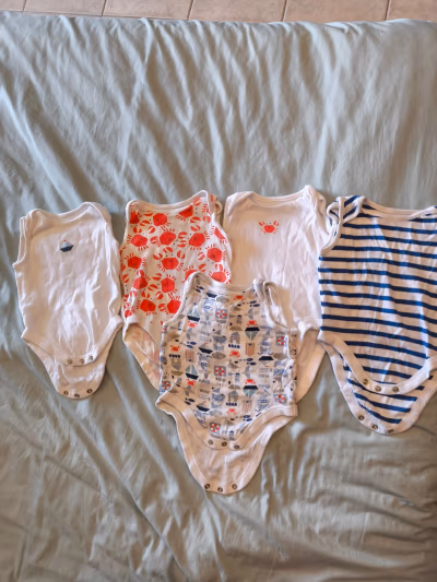 Baby boy nautical baby grows by Mothercare — pre-loved on Thrifted.mt