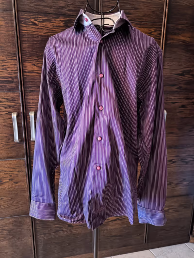 Camicia da cerimonia a righe Guide London by Guide London — pre-loved on Thrifted.mt