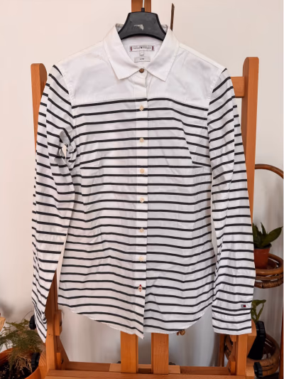 Tommy Hilfiger striped shirt by Tommy Hilfiger — pre-loved on Thrifted.mt