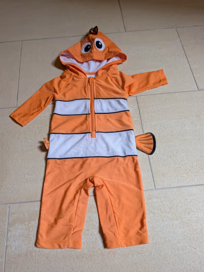 Disney Nemo Baby Costume All-in-One by Disney — pre-loved on Thrifted.mt