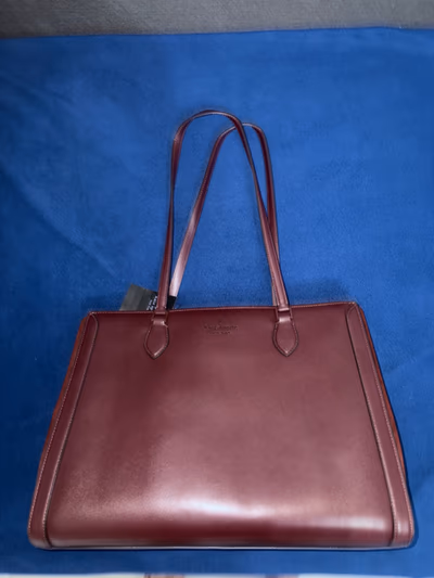 Kate Spade Madison laptop bag Dark Merlot by Kate Spade — pre-loved on Thrifted.mt