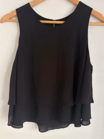 Zara Basic Layered Sleeveless Top