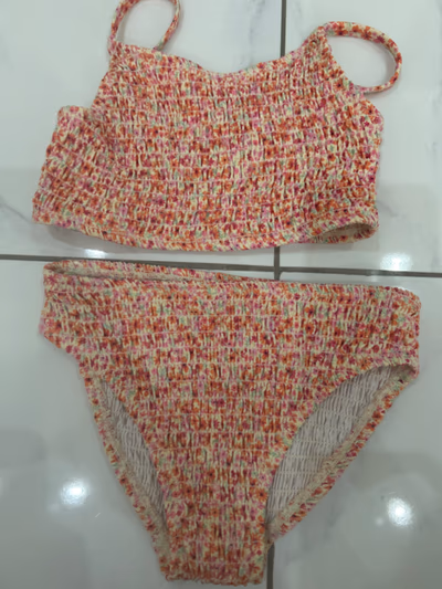 Floral Smocked Bikini Set — pre-loved on Thrifted.mt